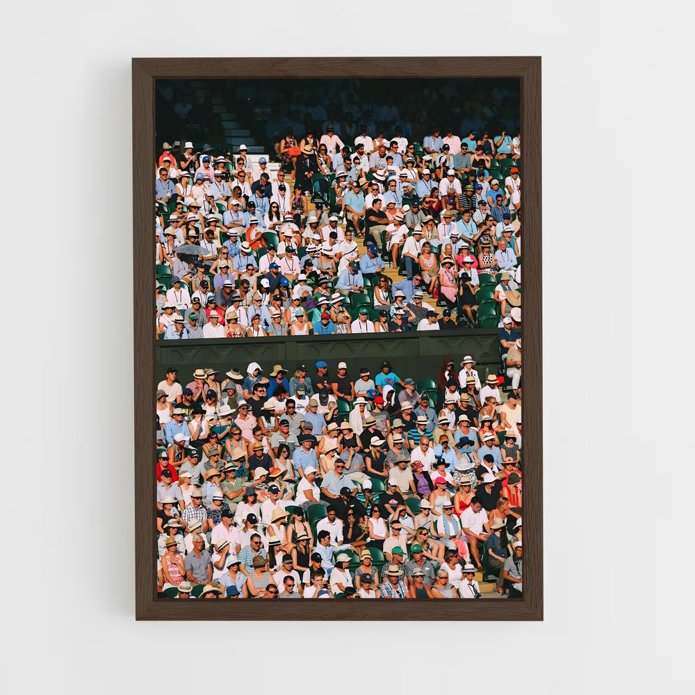 Poster La Foule de Wimbledon – affiche Tennis (vue 5)